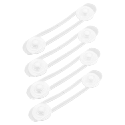 Beatifufu 食器棚用チャイルドロック 4個パック 冷蔵庫・冷凍庫・キャビネット用 チャイルド