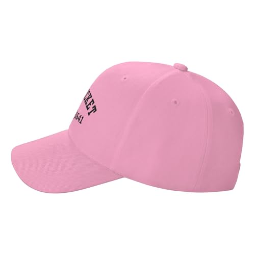 Gorra de béisbol unisex rosa Nantucket Massachusetts miniatura 3