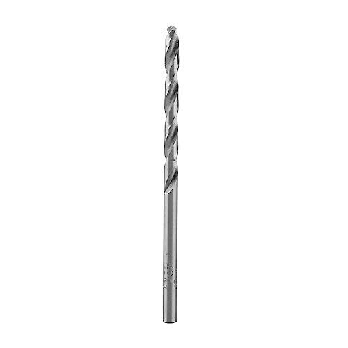 Twist Drill Bit,HSS Drill Bit,High Speed Steel Cobalt Drill Bit,Straight Shank Twist Drill for Hard Metal, Stainless Steel, Cast Iron (Specification 3mm)