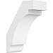 Ekena Millwork BRCP05X10X14ASP 5"W x 10"D x 14"H Standard Aspen Architectural Grade PVC Knee Brace