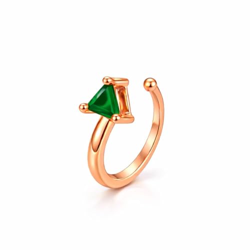 Image of Nilu's Collection Rose Gold American Diamond Non Piercing Nose Pin for Women | Elegant Flower Nose Stud | Minimal Clip-On Nose pin | Anti-Allergy | Anti-Tarnish | Office Wear | Daily Wear | office Wear | Non Piercing