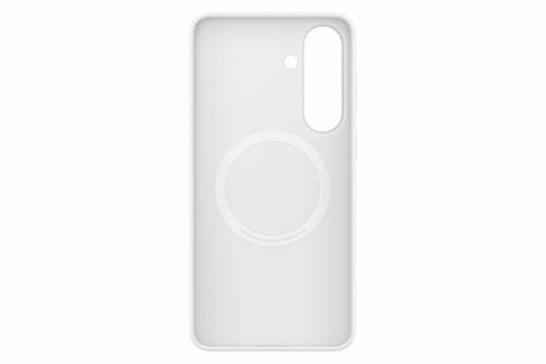 Image of Samsung Galaxy S26+ Silicone Magnet Phone Case, Soft-Touch, Durable Grip, Great Feel, White