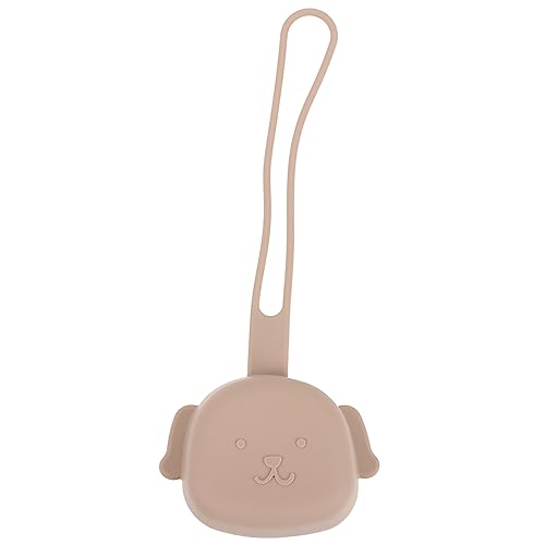 BESPORTBLE Pouch Clip Soft Silicone Storage for Baby's Pacifiers Travel-Friendly Easy to Cle