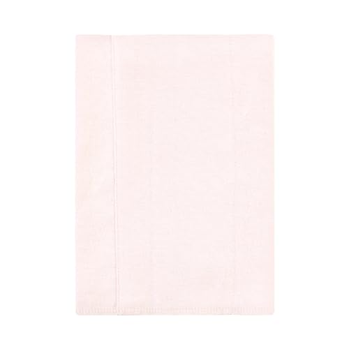 Image of Hudson Baby Unisex Baby Cotton Poly Flannel Burp Cloths, Pink Bows 4 Pack, One Size