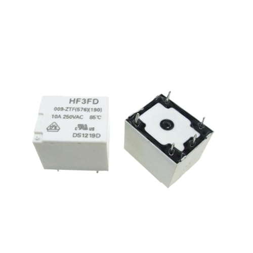 Relais 9 V HF3FD 009-ZTF pour projets de bricolage électronique et réparation de boîtiers