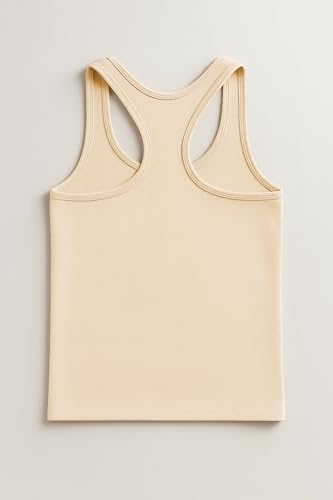 Image of Kurve Premium Girls Seamless Supersoft Wide Strap Comfortable Racerback Tank (Made with Love in The USA)
