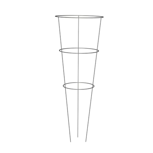 33 Inch Tomato Cage - Heavy Duty Metal Plant Support Trellis for Garden & Pots, Small Tomato Plant...