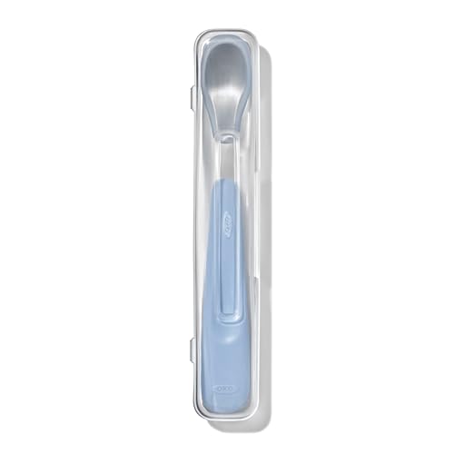 Image of OXO Tot On-The-Go Feeding Spoon - Dusk