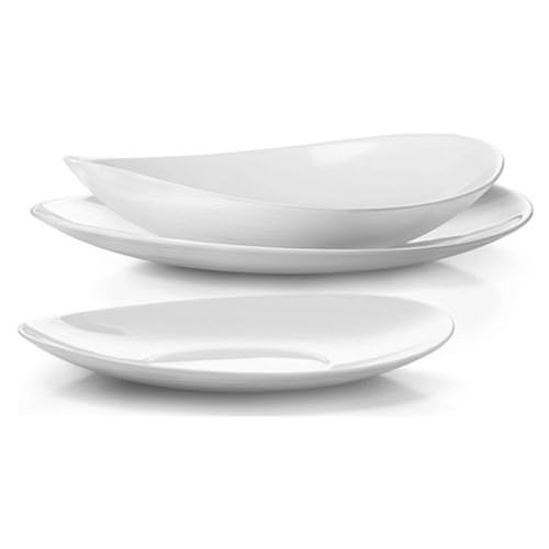 Bormioli Rocco Prometeo Trendy Ovales Tafelservice, mit 6...