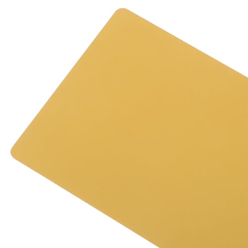 Tarjetas de presentación grabadas láser de aluminio doradas para eventos y red de contactos 3