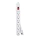 CyberPower GS60304 Power Strip, 6 Outlets, 3 Foot Power Cord White