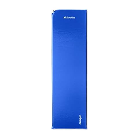 Eurohike Camper Single Self-Inflating Mat, Self Inflating Camping Mat, Self Inflating Mattress for Camping, Backpacking and Festivals, Camping Equipment, Blue, One Size Cover