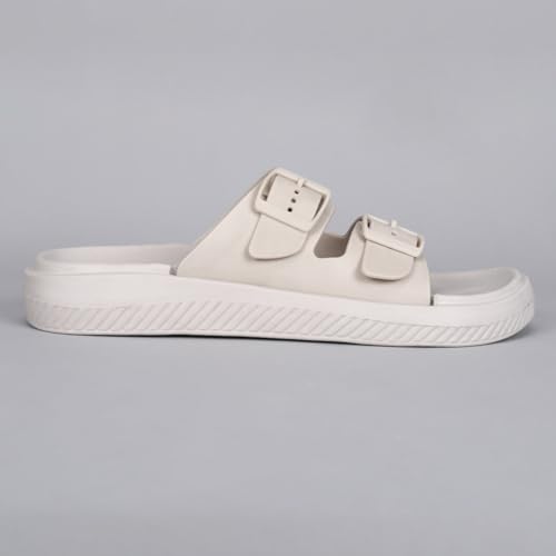Image of AVANT Men's Brisk Sliders for Men | Comfortable, Lightweight & Durable | Casual Outdoor Slides | Slip-On Daily Wear