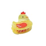 Jolies pinces à cheveux en forme de poule de dessin animé pour femme, pinces à cheveux fantaisie de haute qualité pour femmes, cheveux fins, épais, bouclés, antidérapantes, forte tenue, accessoires