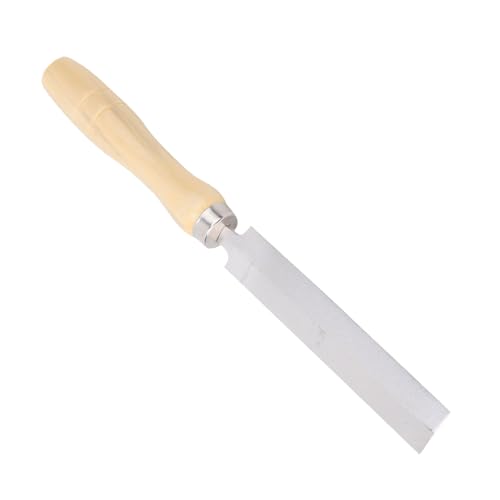 Miniatura 6 de Lima De Diamante Plana Multiusos De Acero Al Carbono Con Mango De Madera Para Herramientas De Jardinería 5 Pulgadas