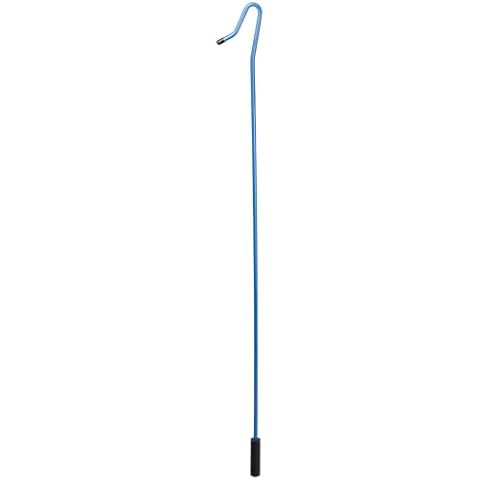 Premier 1 Blue Leg Aluminum Crook | Sheep & Goat | 54" Cover