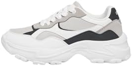 ONLY Damen Onlsally Chunky Sneaker, White, 36 EU