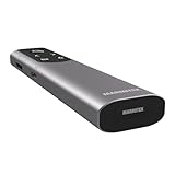 CONTRÔLE SANS FIL – Contrôlez vos présentations librement grâce à une connexion sans fil stable. Idéal pour les salles de réunion, formations et conférences sans rester près de l’ordinateur.