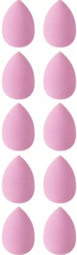 Image of 10 Makeup Mini Sponges For Liquid, Cream And Powder Foundation, Latex-Free Dual Use Makeup Sponges, Suitable For All Skin Types