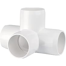 PVC- 4 way L/T 114" Furniture Grade White