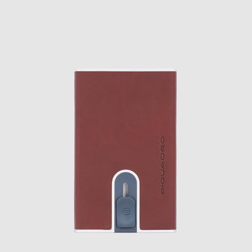 Piquadro Black Square Unisex Adults Leather Wallet with RFID Protection2