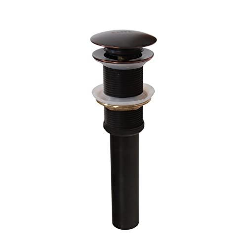 Elite Square Volcanic Pattern Tempered Glass Bathroom Vessel Sink & Oil Rubbed Bronze Finish Faucet Combo #TOP6