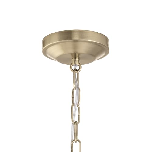 Progress Lighting Lieon Collection Three-Light Semi-Flush Convertible Light with White Glass Shade by Progress Lighting - Used condition - Image 4
