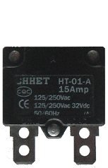 crooza 15A Sicherungsautomat Sicherung für Kinderfahrzeuge Cover