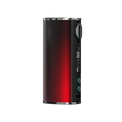 Mod iStick T80 80 W, batterie intégrée de 3 000 mAh, compatible avec les cigarettes électroniques Pesso Tank et Melo 4 D25, sans nicotine (dégradé de rouge)