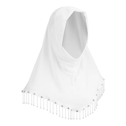 JIAHG Women’s Muslin Fringed Hijab Scarf