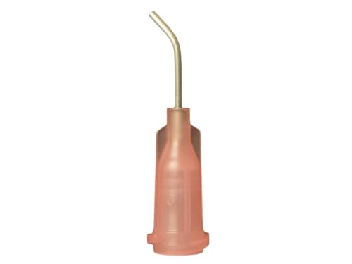 Jensen Global JG18-0.5X-45-18 Gauge 0.5 inch IT Series Tip ID .038 inch 45 Bend - Pink - Box/50