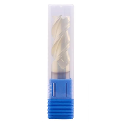 Image of High Performance 45 Helix Solid Carbide 3 /4 inch x 1-3 /4 inch x 4 inch End Mill for Aluminum - ZRN Coated, 3 Flute, 3 /4 inch Cutting and Shank Diameter, 1-3 /4 inch Length of Cut, 4 inch Overall Length, Square End