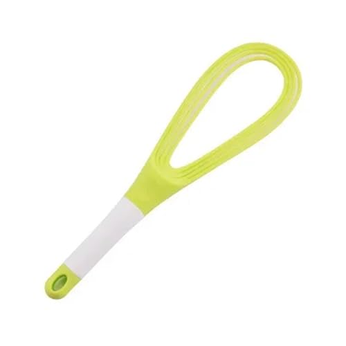1 Frusta Girevole Multifunzione In Plastica E Frusta Piatta, Sbattitore For Uova Portatile, Frullatore For Impastare, Gadget Da Cucina(Green)