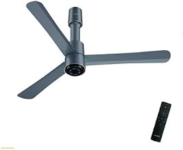 V-Guard INSIGHT-G Electric BLDC Ceiling Fan premium decorative, Titanium Chrome