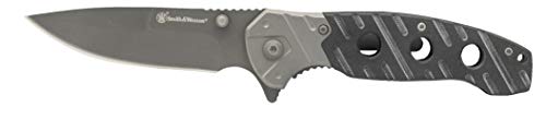 Smith & Wesson Ti-Nitride Drop Point Folding Knife #TOP23