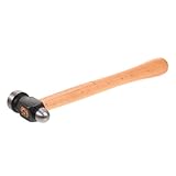 Gadpiparty Montagehammer Holzgriff Vorschlaghammer Rundkopf Holzbearbeitungshammer...