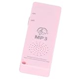 Odtwarzacz MP3, Przenośny Odtwarzacz Muzyczny dla Studentów, Bezstratny Dźwięk Kompaktowy Mini Odtwarzacz MP3, Obsługuje Kartę Pamięci do 64 GB, do Biegania na Rowerze(różowy)