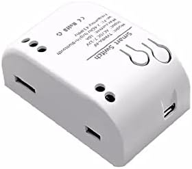 MHCOZY 1 Channel USB 5V DC 7-32V Smart WiFi Wireless Relay Switch Module,Tuya Smart Life app Remote Control,Work with Alexa Google Home (1)