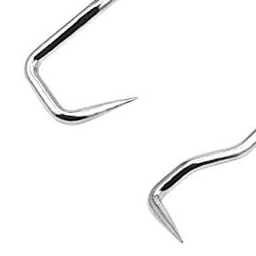 Willoghsa 2-Teiliges -Demontage-Haken-Set, Demontage-Werkzeuge, O-Ring-Demontage-Werkzeuge für Automobilteile, Kühler-Kühlmittelschlauch-Entfernung, 20,3 Cm.