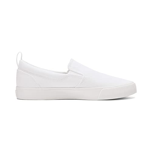 Puma Women's Bari Slip On Sneaker, White Silver, 8 #TOP4