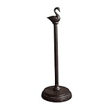 Wswqop Soporte para Pañuelos con Figura de Cisne, de Hierro Fundido, para Escritorio, Ideal para Hoteles, Apartamentos Y