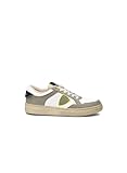  Philippe Model Lyon Low Man LYLU CX30 Recycle Mixage Blanc Blue Jau Sneakers, Blanc Blue Jau, 44 EU