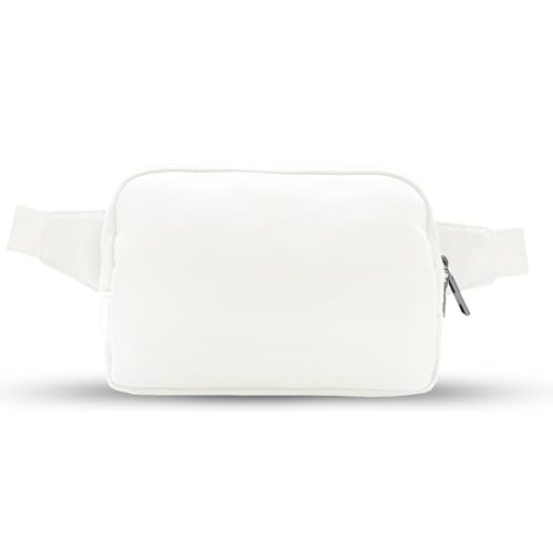 Bomvabe Pochete de 2L para mulheres e homens, bolsa de cinto grande em todos os lugares com alça ajustável de 139,7 cm, bolsa tiracolo resistente à água para viagens, esportes, corrida, caminhada