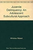 Juvenile Delinquency: An Adolescent Subcultural Approach 0787252352 Book Cover