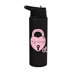 Oficial Olivia Rodrigo Drop Dead Lock Stainless Steel Insulated Water Bottle