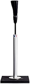 Franklin Sports Baseball + Softball Batting Tee - MLB Pro Porta Hitting Tee - Portable, Weighted Batting Tee for Baseball + Softball - Adjustable Tee