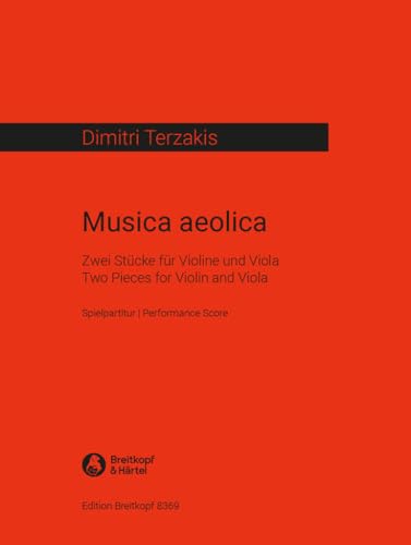 Musica Aeolica für Violine und Viola (EB 8369 )