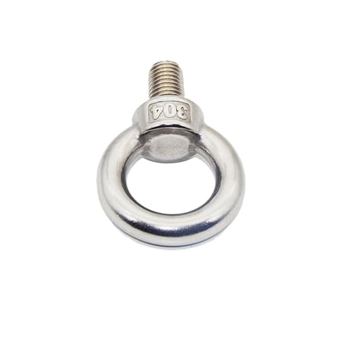 Boulon à œil de levage M16 écrous à œil inox 304 vis anneau de fixation 2 pièces