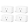 THIRDREALITY ZigBee Smart Plug 4 Pack with Real-time Energy Monitoring,15A Outlet, Zigbee Repeater,ETL Certified,ZigBee Hub Required,Work with Home Assistant,Compatible Echo Devices and SmartThings