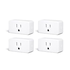 THIRDREALITY ZigBee Smart Plug 4 Pack with Real-time Energy Monitoring, 15A Outlet, Zigbee Repeater, ETL Certified, ZigBee Hub Required, Work with Home Assistant, Compatible Echo Devices and SmartThings
